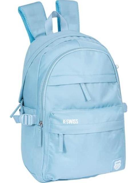 MOCHILA ESCOLAR AZUL K-SWISS