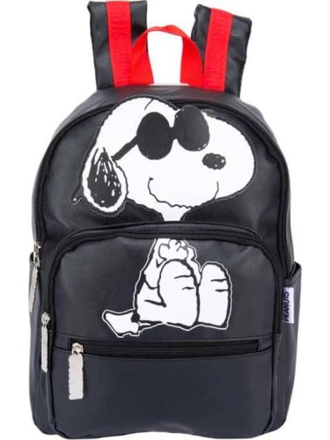 MOCHILA ESCOLAR SNOOPY NEGRO SNOOPY