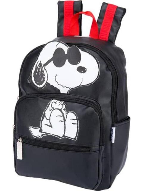 MOCHILA ESCOLAR SNOOPY NEGRO SNOOPY