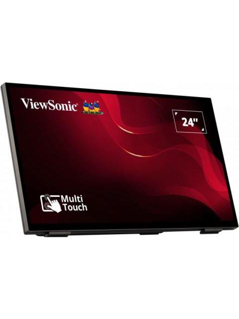 MONITOR VIEWSONIC TD2465 LED TOUCH 24 FULL HD 60HZ HDMI BOCINAS INTEGRADAS (2 X 4W RMS) NEGRO