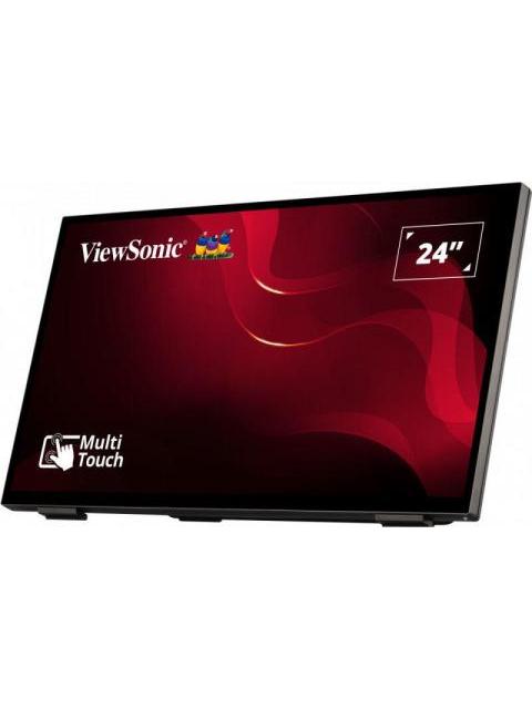 MONITOR VIEWSONIC TD2465 LED TOUCH 24 FULL HD 60HZ HDMI BOCINAS INTEGRADAS (2 X 4W RMS) NEGRO