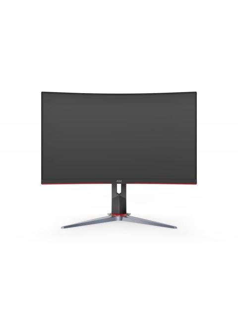 MONITOR GAMER CURVO AOC C27G2 LED 27 1920X1080 FULL HD FREESYNC 165HZ HDMI-DISPLAYPORT NEGRO-ROJO
