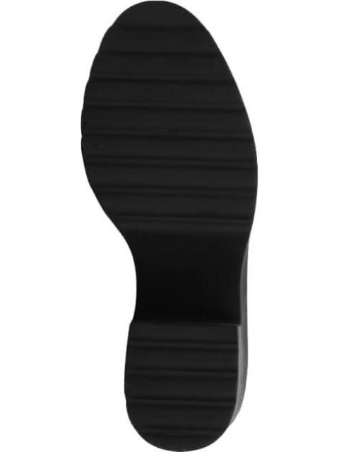 BOTA CON PLATAFORMA SUELA TRACK NEGRO TIERRA BENDITA