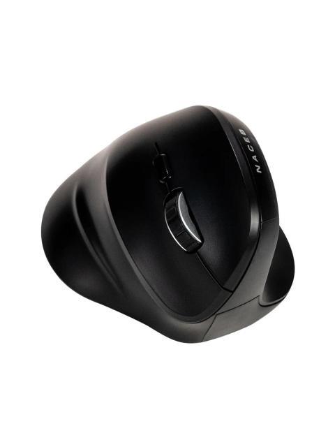 MOUSE ERGONOMICO NACEB INFINITY VERTICAL VS1 INALAMBRICO OPTICO 1.600DPI BLUETOOTH NEGRO
