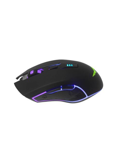 MOUSE GAMER NACEB OPTICO HORUS ALAMBRICO USB 3200DPI NEGRO