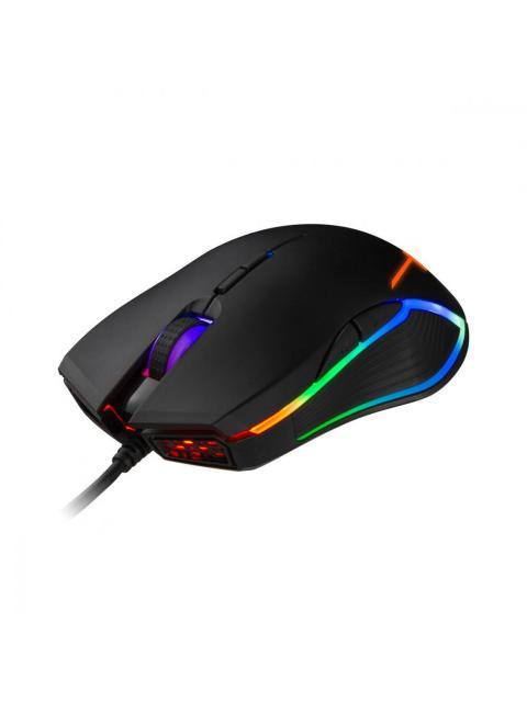MOUSE GAMER XZEAL OPTICO XZ920 ALAMBRICO USB 12400DPI NEGRO