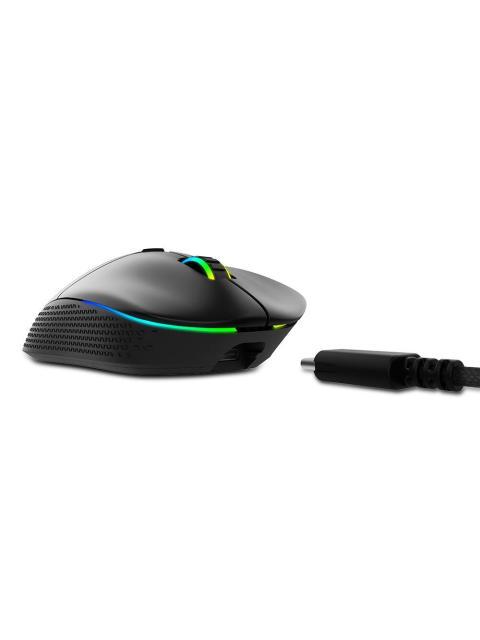 MOUSE GAMING XPG ALPHA WIRELESS CONEXION INALAMBRICO 2 4G - BLUETOOTH 5.1 - CON CABLE. INTERFAZ USB TIPOC. NEGRO. ALPHAWLBKCWW