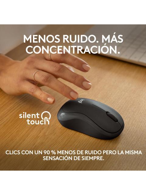 MOUSE LOGITECH OPTICO M240 SILENT INALAMBRICO BLUETOOTH 4000DPI GRAFITO
