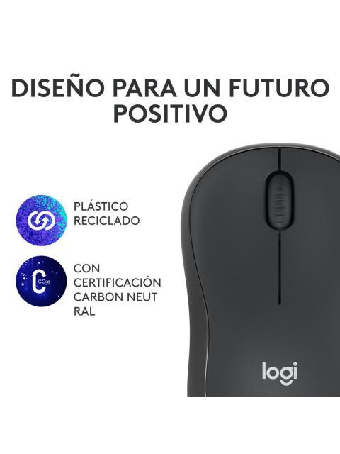 MOUSE LOGITECH OPTICO M240 SILENT INALAMBRICO BLUETOOTH 4000DPI GRAFITO