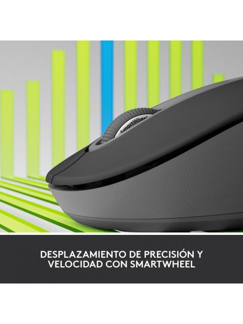MOUSE LOGITECH OPTICO M650 INALAMBRICO BLUETOOTH 2000DPI NEGRO