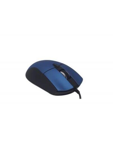 MOUSE NACEB TECHNOLOGY NA0115A AZUL 6 BOTONES ALAMBRICO OPTICO 800 2400 DPI
