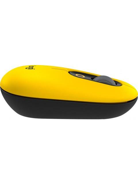 MOUSE LOGITECH OPTICO POP INALAMBRICO BLUETOOTH 4000DPI AMARILLO