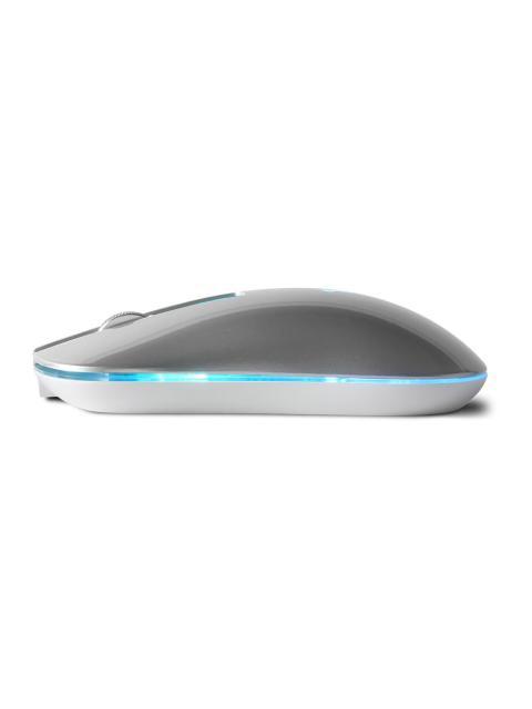 MOUSE VORAGO MO305SL SLIM LED RGB INALAMBRICO RECARGABLE