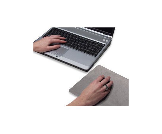 MOUSEPAD MANHATTAN MULTIPROPOSITOS 3 EN 1 DE MICROFIBRA 22X17CM GROSOR 1MM GRIS OBSCURO