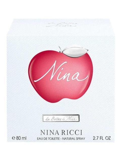 NINA RICCI LES BELLES DE NINA EAU DE TOILETTE 80 ML PARA MUJER RECARGABLE