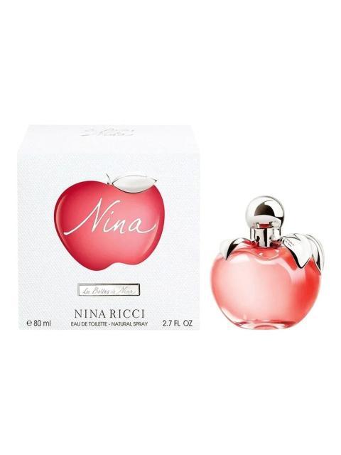 NINA RICCI LES BELLES DE NINA EAU DE TOILETTE 80 ML PARA MUJER RECARGABLE