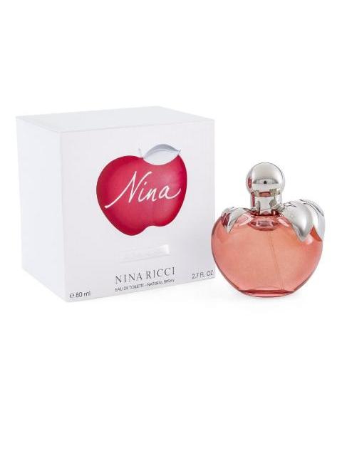 NINA RICCI LES BELLES DE NINA EAU DE TOILETTE 80 ML PARA MUJER RECARGABLE