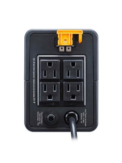 NO BREAK APC BVX700LU-LM LINEA INTERACTIVA 360W 700VA ENTRADA 89-145V 4 CONTACTOS