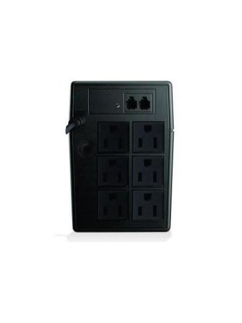 NO BREAK SMARTBITT USB 500W 1000VA 6 CONTACTOS 15 MIN RESPALDO