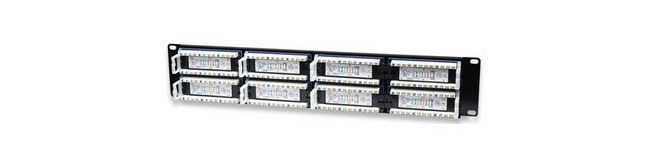 INTELLINET PANEL DE PARCHEO CAT5E 2U 48 PUERTOS