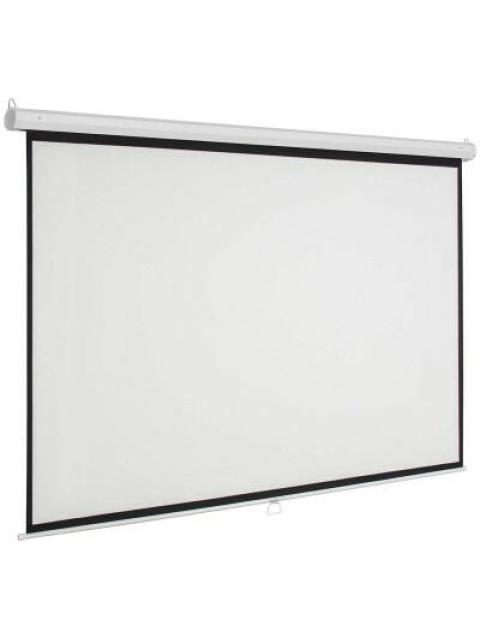 PANTALLA DE PROYECCION DE PARED MANUAL MSC220 MULTIMEDIA SCREEN 2.20X1.50M. 105 PULGADAS DIAGONALES.