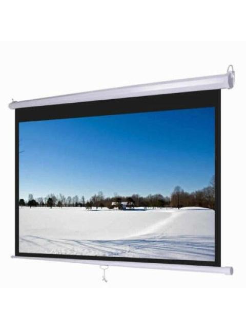 PANTALLA DE PROYECCION DE PARED MANUAL MSC220 MULTIMEDIA SCREEN 2.20X1.50M. 105 PULGADAS DIAGONALES.