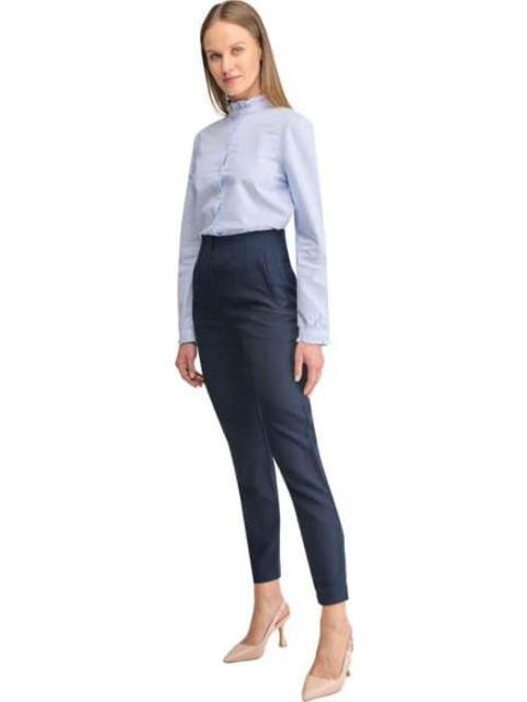 PANTALON CINTURA ALTA AZUL MARINO HOLLY LAND