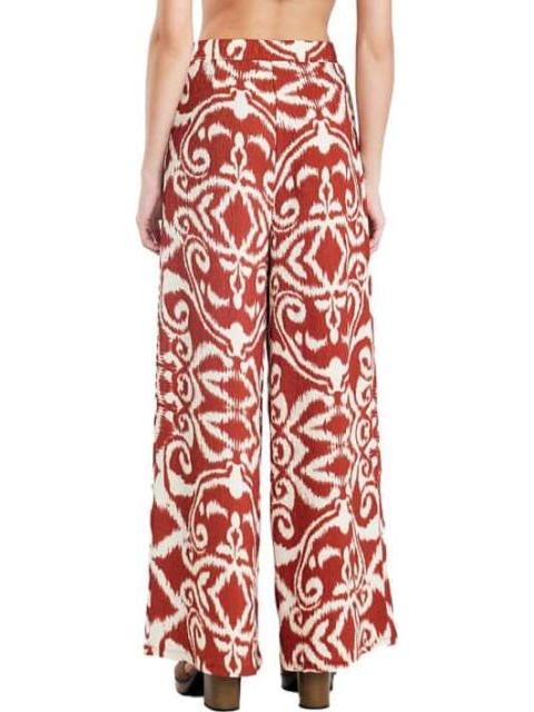 PANTALON ESTAMPADO ROJO LADRILLO HOLLY LAND