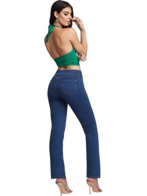 JEANS CINTURA ALTA GRIS SEVEN JEANS