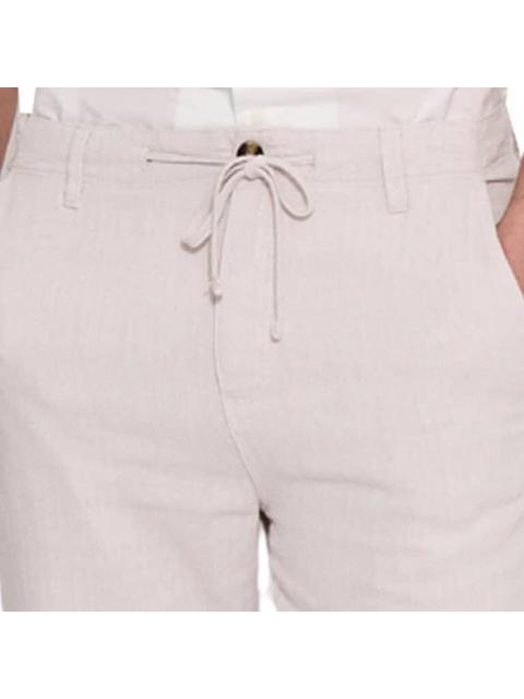 PANTALON LINO BEIGE D.E.E.P SELECTION