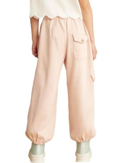 PANTALON LINO ROSA HOLLY LAND KIDS