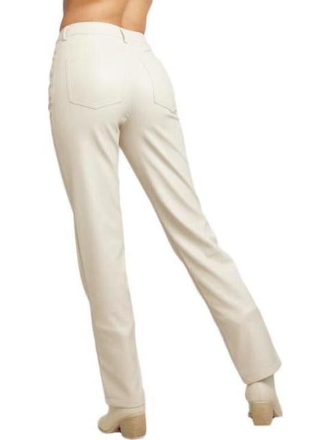 PANTALON PIEL VEGANA MARFIL HOLLY LAND