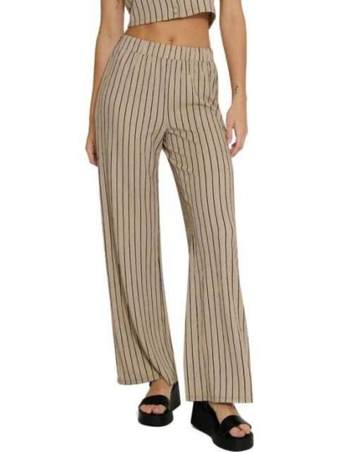 PANTALON RAYAS BEIGE HOLLY LAND