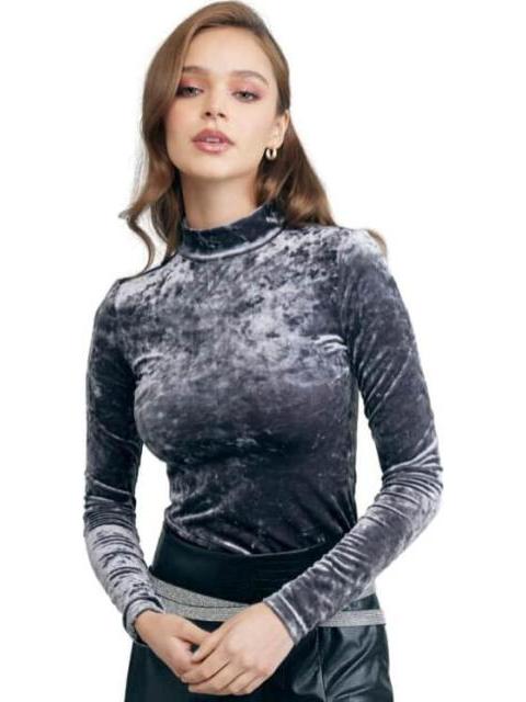 PANTIBLUSA VELOUR GRIS HOLLY LAND PREMIUM