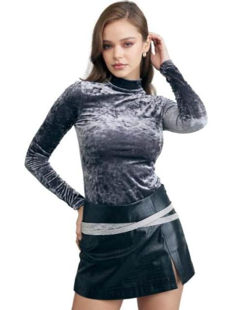 PANTIBLUSA VELOUR GRIS HOLLY LAND PREMIUM