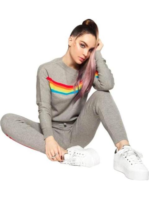 PANTS RAYAS GRIS BELINDA PEREGRIN
