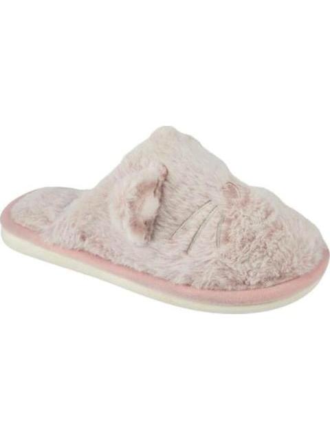 PANTUFLA GATO PELUCHE ROSA LOVE TO LOUNGE