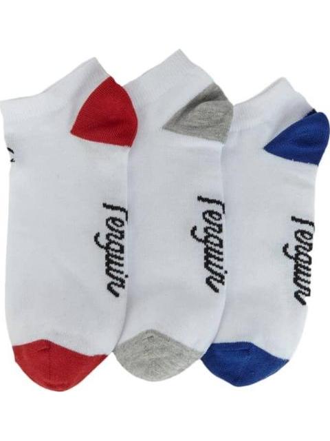 PAQ. 3 TIN CORTO LISO PUNTA-TALON DE COLOR PENGUIN MULTICOLOR PENGUIN