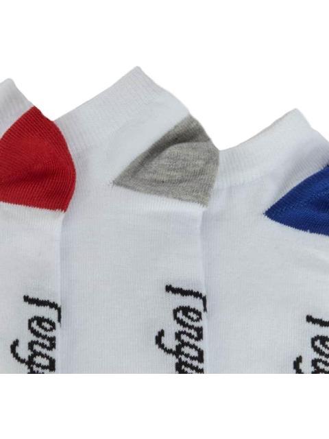 PAQ. 3 TIN CORTO LISO PUNTA-TALON DE COLOR PENGUIN MULTICOLOR PENGUIN