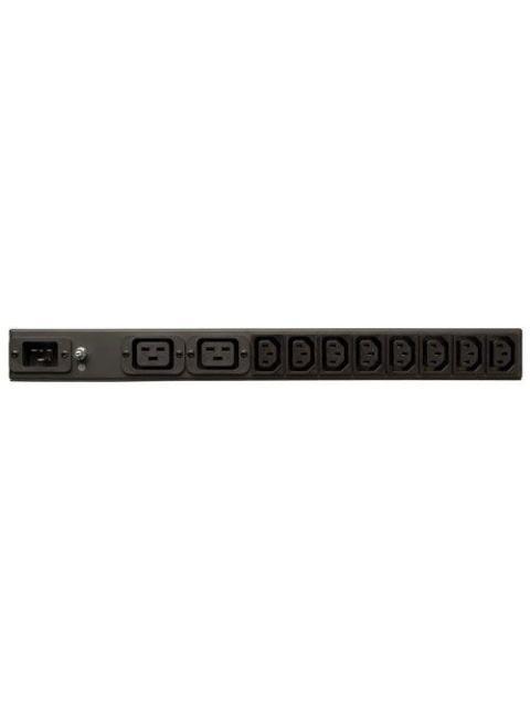 PDU BASICO MONOFASICO TRIPPLITE 1.6-3.8KW 100-240V 14 CONT 1U HORIZONT