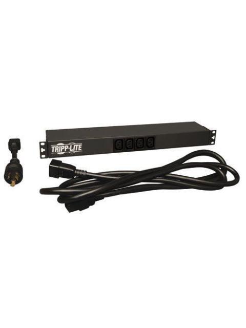 PDU BASICO MONOFASICO TRIPPLITE 1.6-3.8KW 100-240V 14 CONT 1U HORIZONT