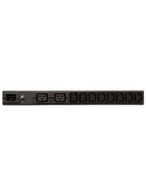 PDU BASICO MONOFASICO TRIPPLITE 1.6-3.8KW 100-240V 14 CONT 1U HORIZONT
