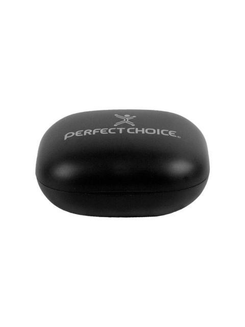 PERFECT CHOICE AUDIFONOS INTRAURICULARES DEPORTIVOS CON MICROFONO STRIVE INALAMBRICO BLUETOOTH USB-C NEGRO