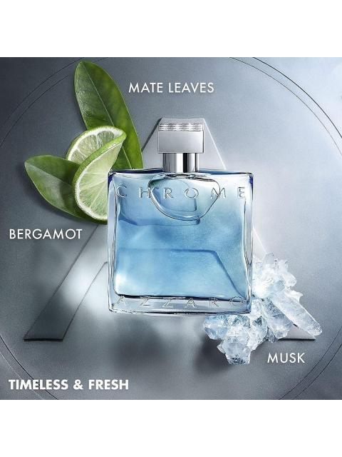 PERFUME AZZARO CHROME EAU DE TOILETTE FRANCIA 100ML
