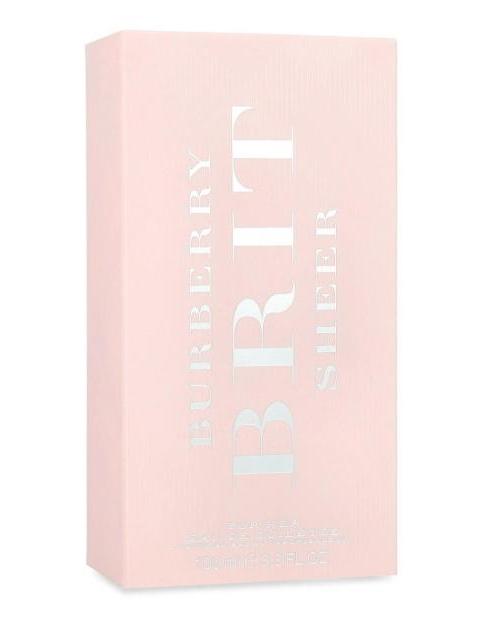 PERFUME MUJER BRIT SHEER DE BURBERRY EAU DE TOILETTE 100ML