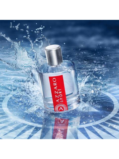 PERFUME PARA HOMBRE AZZARO SPORT EAU DE TOILETTE 100ML
