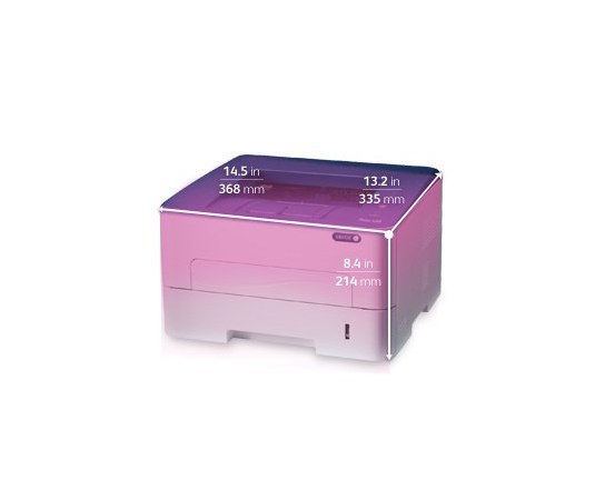 IMPRESORA XEROX PHASER 3260_DNI - 28PPM NEGRO - 600DPI - WI-FI - USB 2.0 - ETHERNET - BLANCO- AZUL
