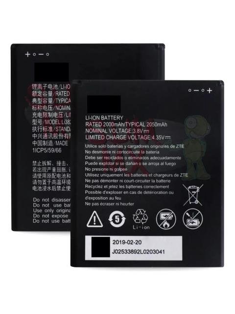 PILA PARA ZTE BLADE L8 LI3820T43P4H695945 2050 MAH