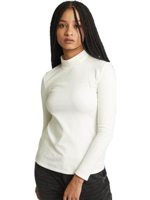PLAYERA BASICA CUELLO ALTO BLANCO HOLLY LAND