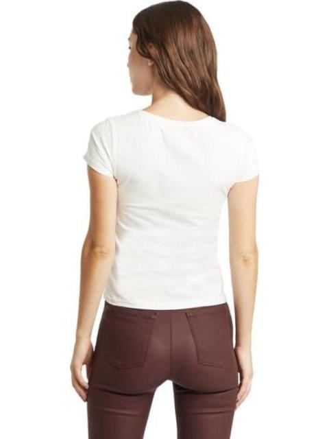 PLAYERA MANGA CORTA BLANCO HOLLY LAND